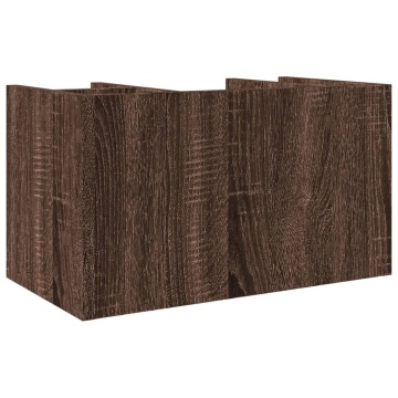Organizator birou, stejar maro, 44,5x24x25 cm lemn prelucrat - Img 5