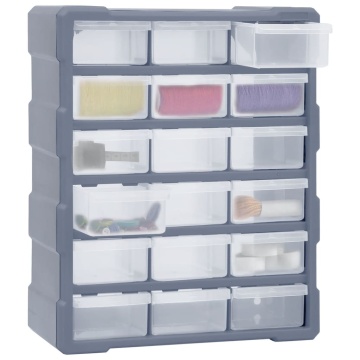 Organizator cu 18 sertare medii, 38x16x47 cm - Img 3