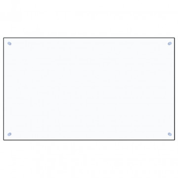 Panou antistropi bucătărie transparent 100x60cm sticlă securiz. - Img 1
