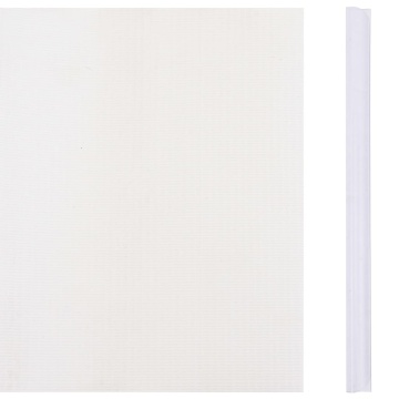 Panou de intimitate grădină, alb, 35 x 0,19 m, PVC - Img 3