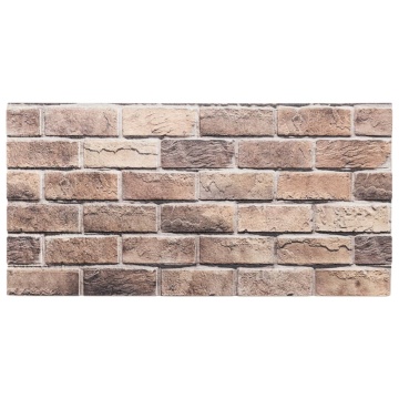 Panouri de perete 3D, 10 buc., maro, 100x50 cm, EPS - Img 2