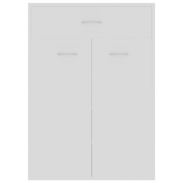 Pantofar, alb, 60x35x84 cm, lemn prelucrat - Img 6