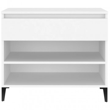 Pantofar, alb, 70x36x60 cm, lemn prelucrat - Img 5