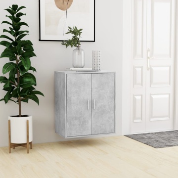 Pantofar, gri beton, 60x35x70 cm, PAL - Img 3