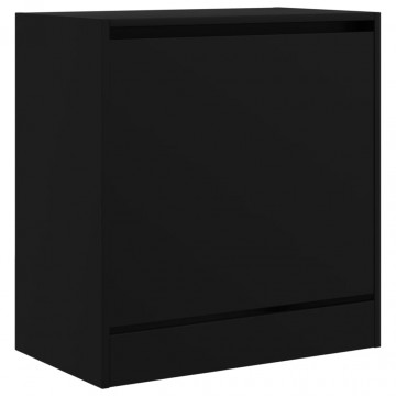 Pantofar, negru, 60x34x63,5 cm, lemn compozit - Img 4