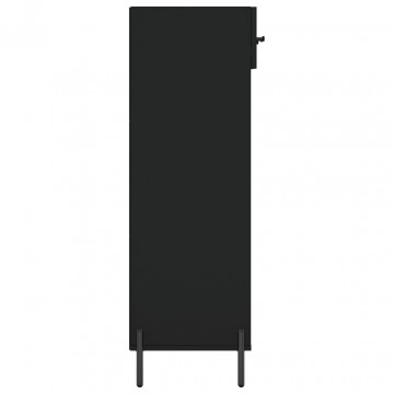 Pantofar, negru, 60x35x105 cm, lemn compozit - Img 6