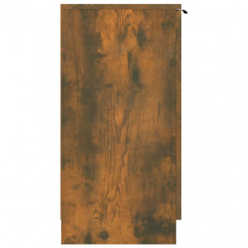 Pantofar, stejar fumuriu, 59x35x70 cm, lemn prelucrat - Img 4