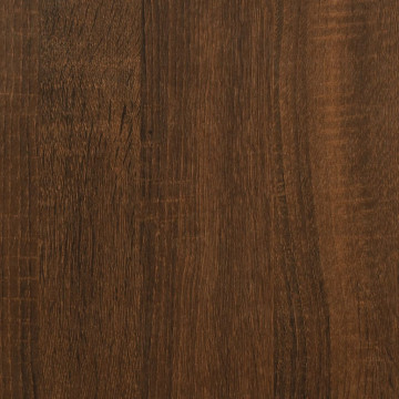 Pantofar, stejar maro, 100x35x70 cm, lemn compozit - Img 7