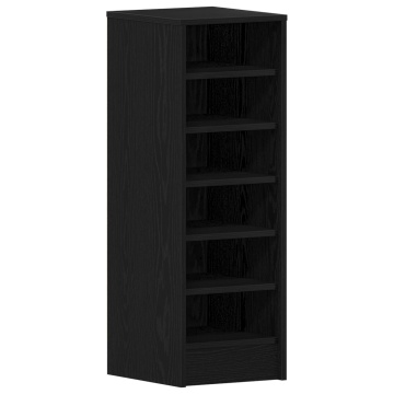 Pantofar, stejar negru, 32x35x92 cm, lemn prelucrat - Img 2