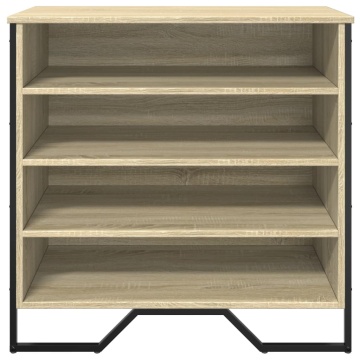 Pantofar, stejar sonoma, 80x38x78 cm, lemn prelucrat - Img 4