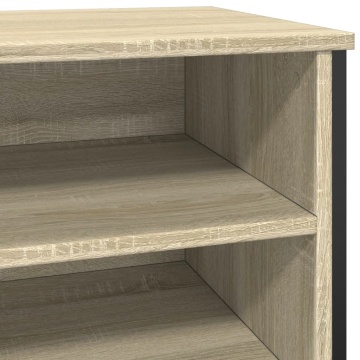 Pantofar, stejar sonoma, 80x38x78 cm, lemn prelucrat - Img 6