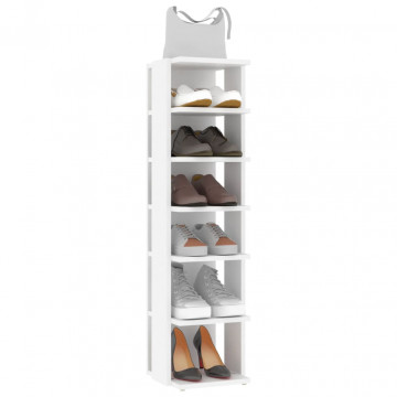 Pantofare, 2 buc., alb, 25x27x102 cm, PAL - Img 6
