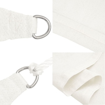 Pânză parasolar, alb, 3 x 4 m, HDPE, 160 g/m² - Img 5