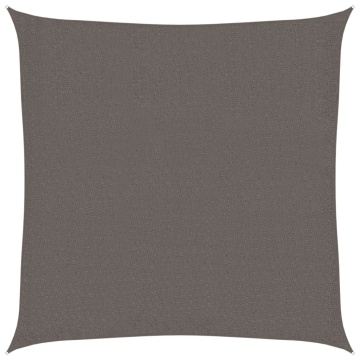 Pânză parasolar, antracit, 2 x 2 m, HDPE, pătrat - Img 2