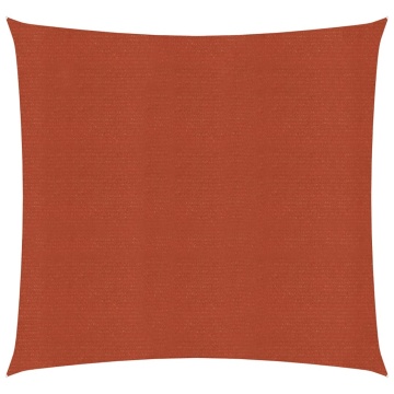 Pânză parasolar, cărămiziu, 160 g/m², 2,5x3 m, HDPE - Img 1