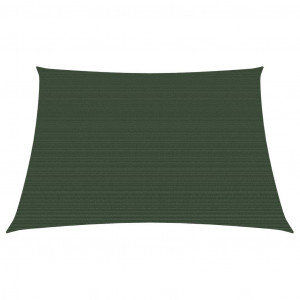 Pânză parasolar, verde închis, 3/4x2 m, HDPE, 160 g/m² - Img 1
