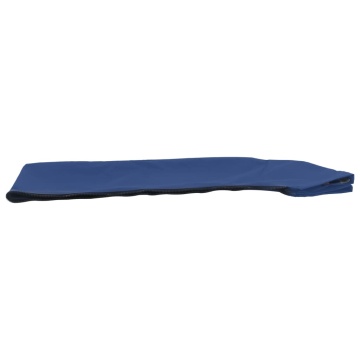 Parasolar barcă Bimini cu 4 arcuri, albastru, 243x210x137 cm - Img 4