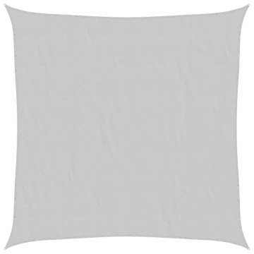 Parasolar, gri deschis, 5x5 m, 100% poliester Oxford - Img 2