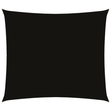 Parasolar, negru, 2,5x3 m, țesătură oxford, dreptunghiular - Img 2