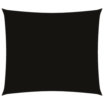 Parasolar, negru, 2x2,5 m, țesătură oxford, dreptunghiular - Img 2