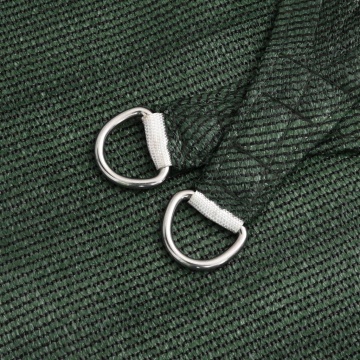 Parasolar, verde închis, 2x3 m, HDPE, 160 g/m² - Img 5