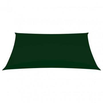Parasolar verde închis, 4x5 m țesătură oxford dreptunghiular - Img 2