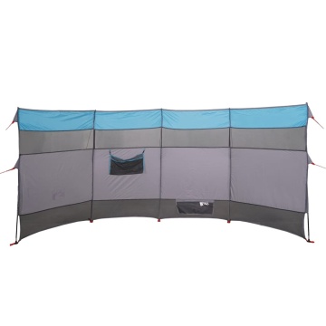 Paravan de camping, albastru, 366x152x152 cm, impermeabil - Img 4