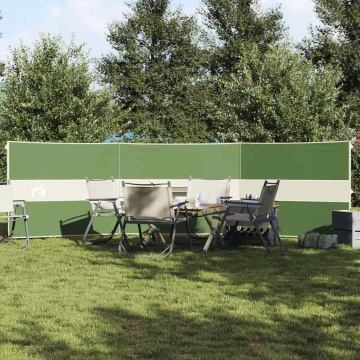 Paravan de camping verde 490x123 cm impermeabil - Img 1