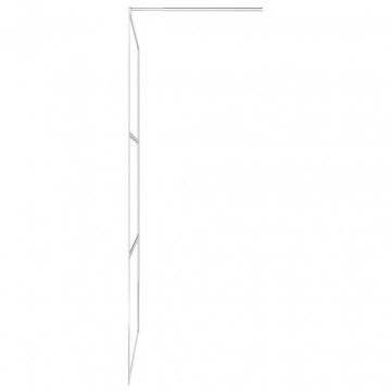 Paravan de duș walk-in, 90 x 195 cm, sticlă ESG mată - Img 5