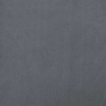 Pat de câini, gri închis, 95x55x30 cm, catifea - Img 5