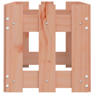 Pat înălțat grădină cu design gard 100x30x30 cm lemn douglas - Img 5