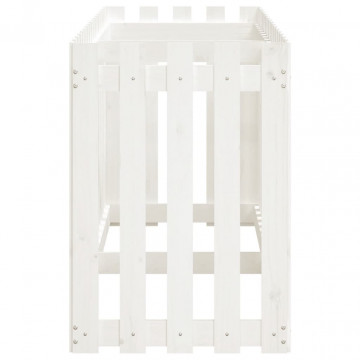 Pat înălțat grădină design gard 200x50x70 cm lemn impregnat pin - Img 5