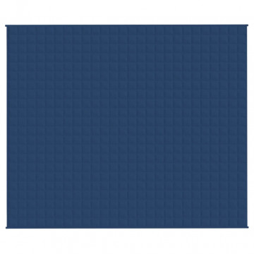 Pătură cu greutăți, albastru, 220x260 cm, 15 kg, textil - Img 3
