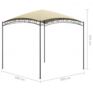 Pavilion, crem, 3 x 3 x 2,65 m, 180 g/m² - Img 5