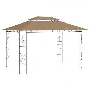Pavilion, gri taupe, 4x3x2,7 m, 160 g/m² - Img 1
