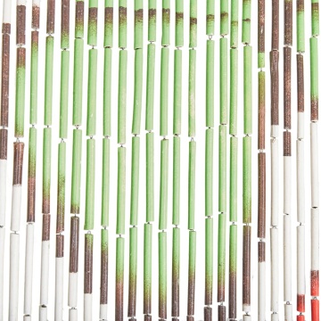 Perdea de ușă pentru insecte, 90 x 200 cm, bambus - Img 3