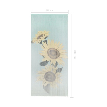 Perdea de ușă pentru insecte, 90 x 200 cm, bambus - Img 5
