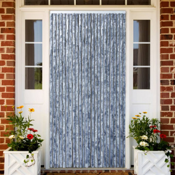 Perdea pentru insecte, argintiu, 90x220 cm, Chenille - Img 1