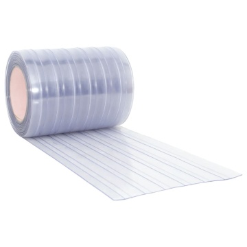 Perdea pentru ușă, transparent, 300 mmx2,6 mm 25 m, PVC - Img 4