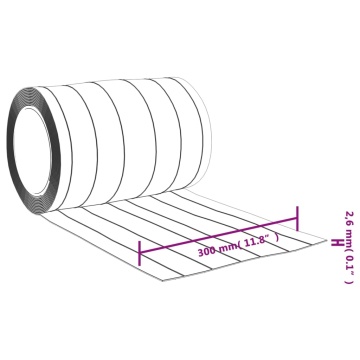 Perdea pentru ușă, transparent, 300 mmx2,6 mm 25 m, PVC - Img 6