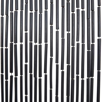 Perdele ușă cu insecte gri închis 120x220 cm bambus - Img 5