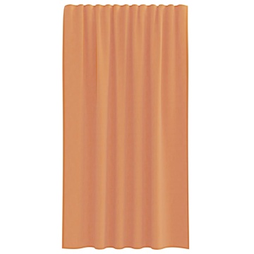Perdele Voile cu Bucle 2 buc Terracota 140x175 cm - Img 4