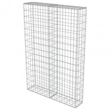 Perete gabion cu capace, 100 x 20 x 150 cm, oțel galvanizat - Img 3