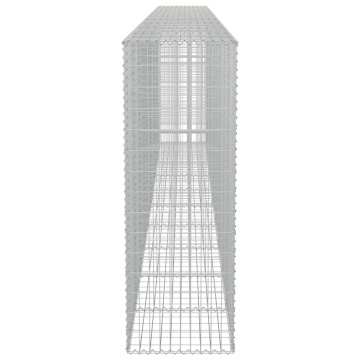 Perete gabion cu capace, 600 x 50 x 150 cm, oțel galvanizat - Img 6