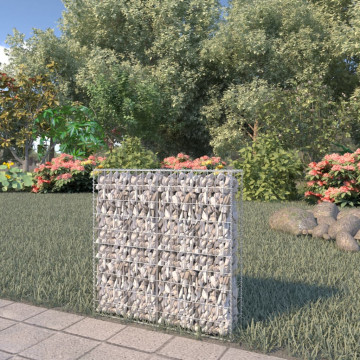 Perete gabion cu capace, 80 x 20 x 100 cm, oțel galvanizat - Img 1