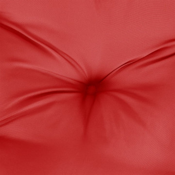 Pernă de paleți, roșu, 120x40x12 cm, material textil - Img 7