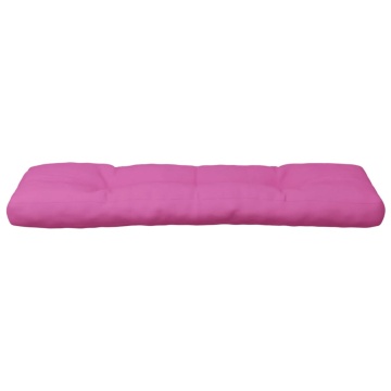 Pernă de paleți, roz, 120x40x12 cm, textil - Img 8