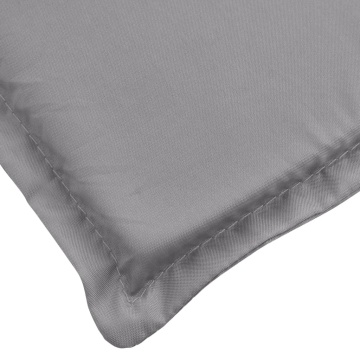 Pernă de șezlong, gri, 200x70x3 cm, textil oxford - Img 6