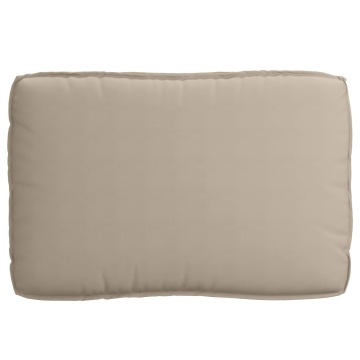 Perna exterioară Gri taupe Poliester 120 x 12 x 80 cm - Img 4