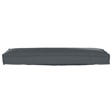 Perna pentru Palete pentru Bancă Antracit 120x40x8 cm Fabric Oxford - Img 1